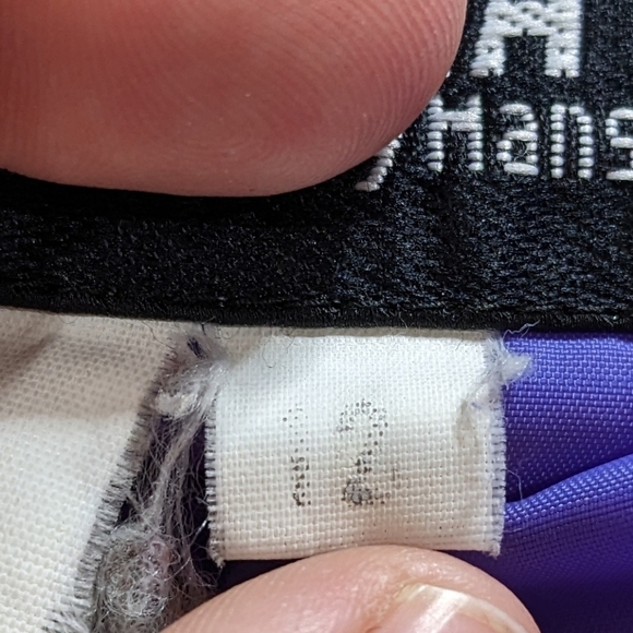 Vintage Europa Helly Hansen purple ski jacket puffer bomber jacket 12 - Picture 13 of 13